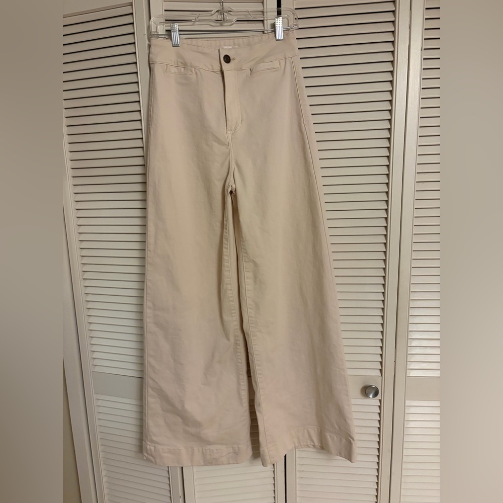 LAST CHANCE! LC Lauren Conrad Soft Ivory Trousers